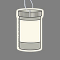 Paper Air Freshener Tag - Medicine Bottle